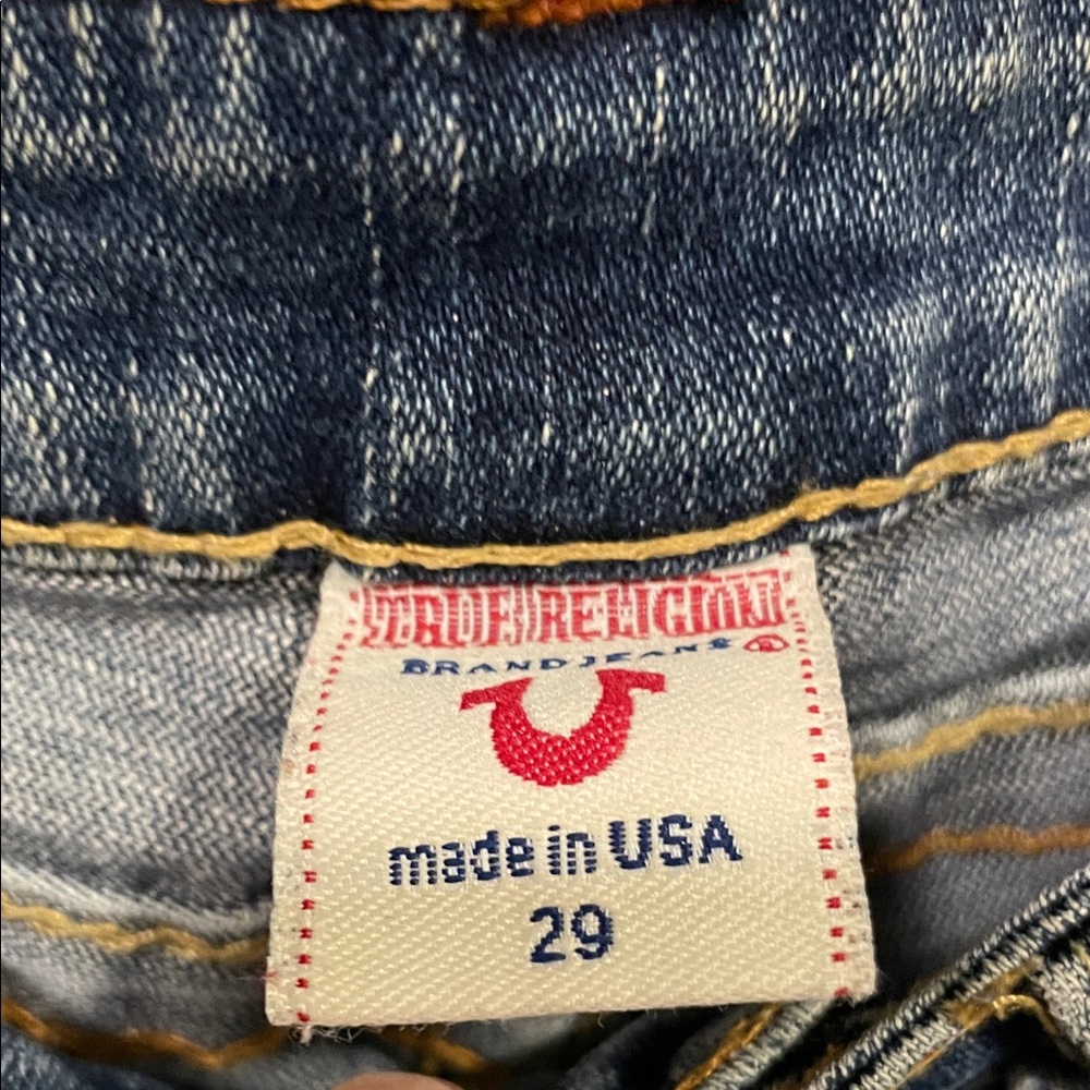 True Religion Joey Classic Blue Women's Jeans - Picture 4 of 9
